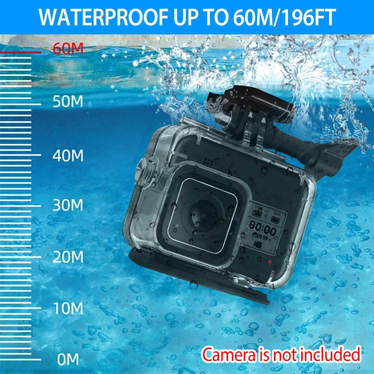 Waterproof Case Fit for GoPro Hero 8 Cameras & Drones - Tophatter Daily Deals
