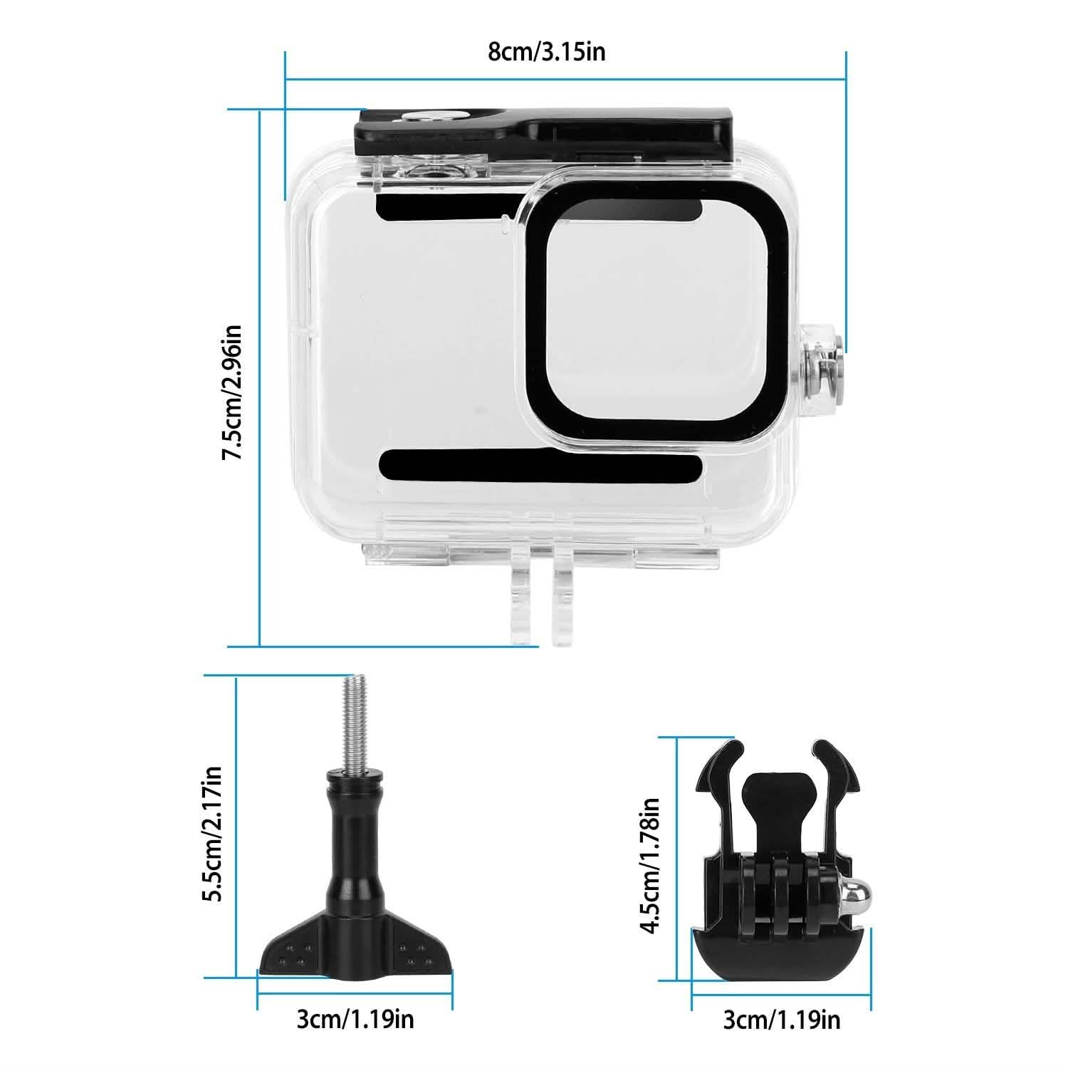 Waterproof Case Fit for GoPro Hero 8 Cameras & Drones - Tophatter Daily Deals
