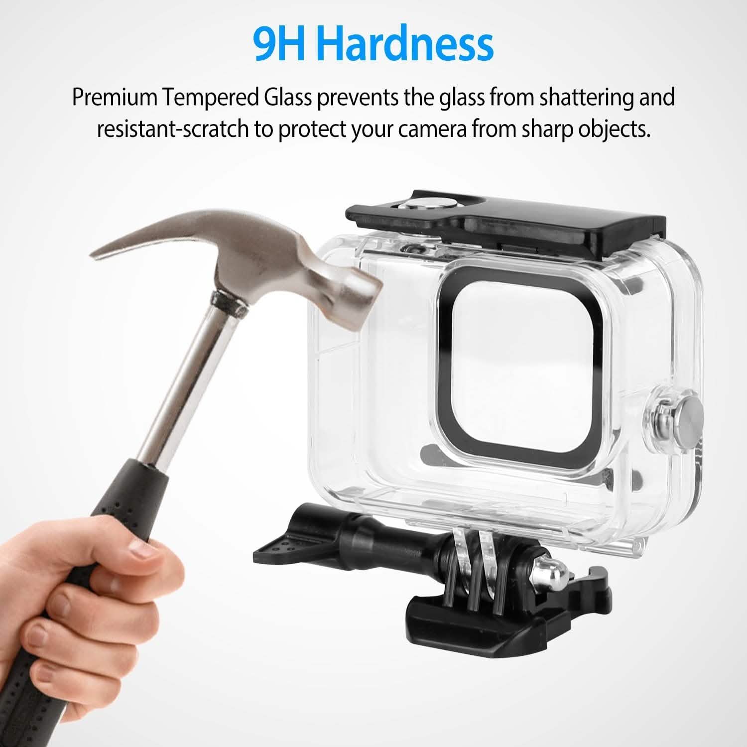 Waterproof Case Fit for GoPro Hero 8 Cameras & Drones - Tophatter Daily Deals