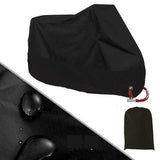 Waterproof Dustproof Motorcycle Bicycle Bike Cover Black Outdoor Recreation - Tophatter Daily Deals