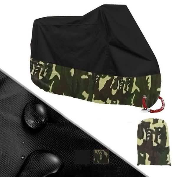 Waterproof Dustproof Motorcycle Bicycle Bike Cover Camo Outdoor Recreation - Tophatter Daily Deals