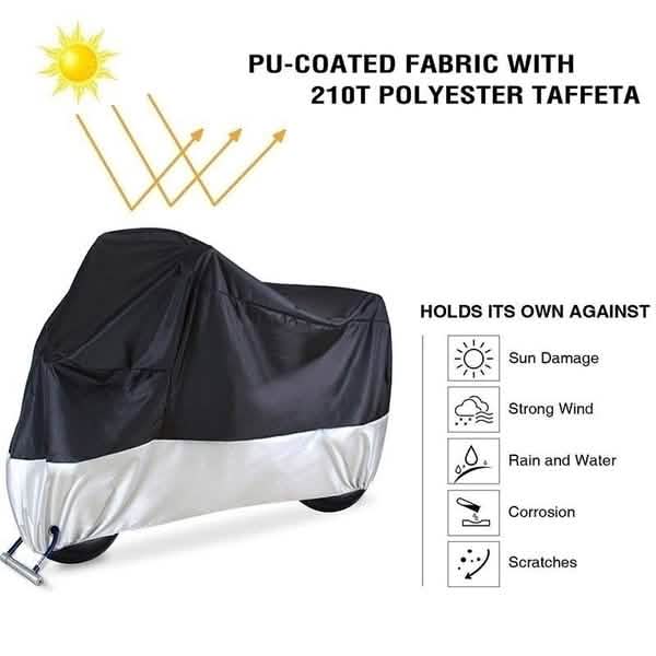 Waterproof Dustproof Motorcycle Bicycle Bike Cover Outdoor Recreation - Tophatter Daily Deals