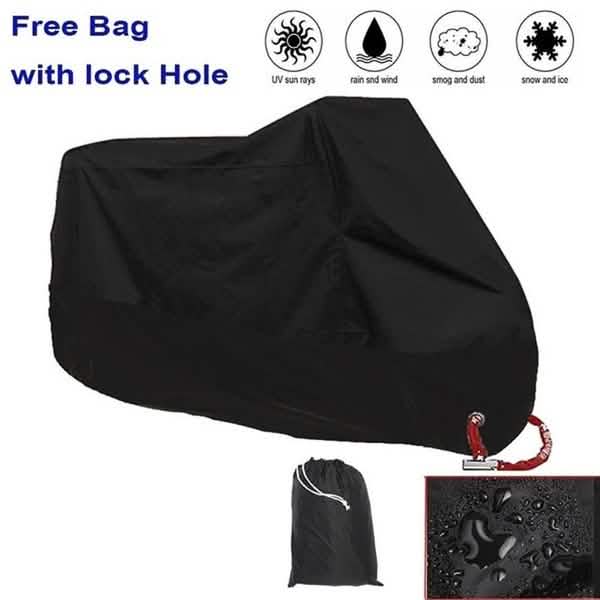 Waterproof Dustproof Motorcycle Bicycle Bike Cover Outdoor Recreation - Tophatter Daily Deals