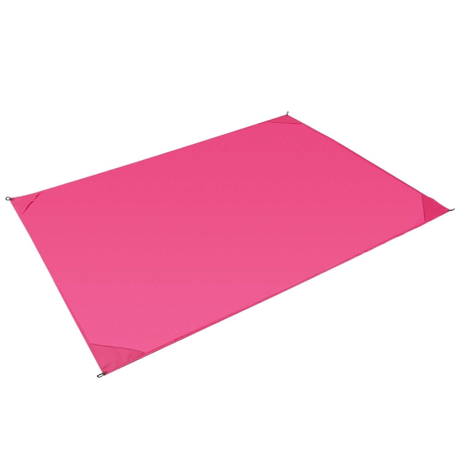 Waterproof Foldable Camping Rug Pocket Sand Proof Picnic Mat Pink Outdoor Recreation - Tophatter Daily Deals