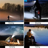 Waterproof LED Headlamp for Outdoor Adventures Outdoor Recreation - Tophatter Daily Deals