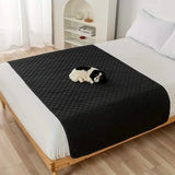 Waterproof Pet Bed Cover for Furniture Black Pet Beds - Tophatter Daily Deals