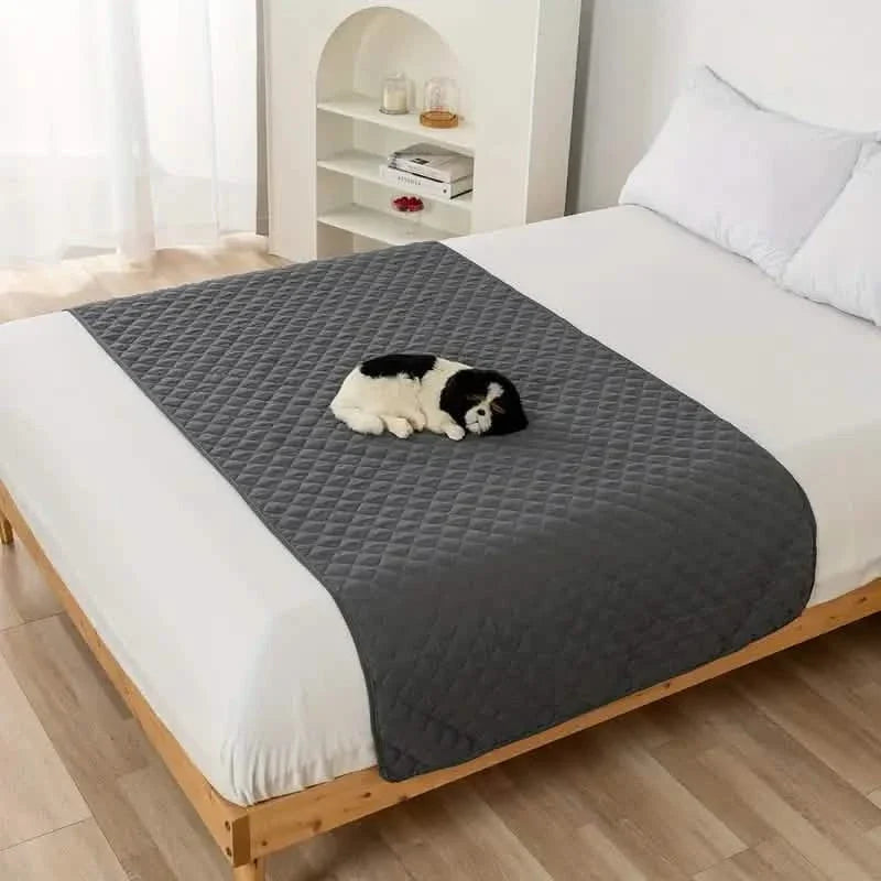 Waterproof Pet Bed Cover for Furniture Dark Gray Pet Beds - Tophatter Daily Deals