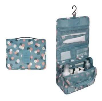 Waterproof Travel Toiletry Bag - Assorted Styles Blue Flower Beauty & Personal Care - Tophatter Daily Deals