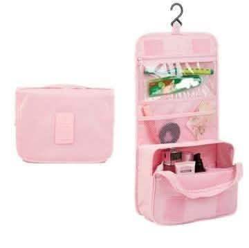 Waterproof Travel Toiletry Bag - Assorted Styles Pink Beauty & Personal Care - Tophatter Daily Deals