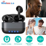 Waterproof Wireless 5.0 TWS Earbuds Headphones - Tophatter Daily Deals