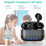 Waterproof Wireless 5.0 TWS Earbuds Headphones - Tophatter Daily Deals