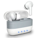 Waterproof Wireless 5.0 TWS Earbuds White Headphones - Tophatter Daily Deals