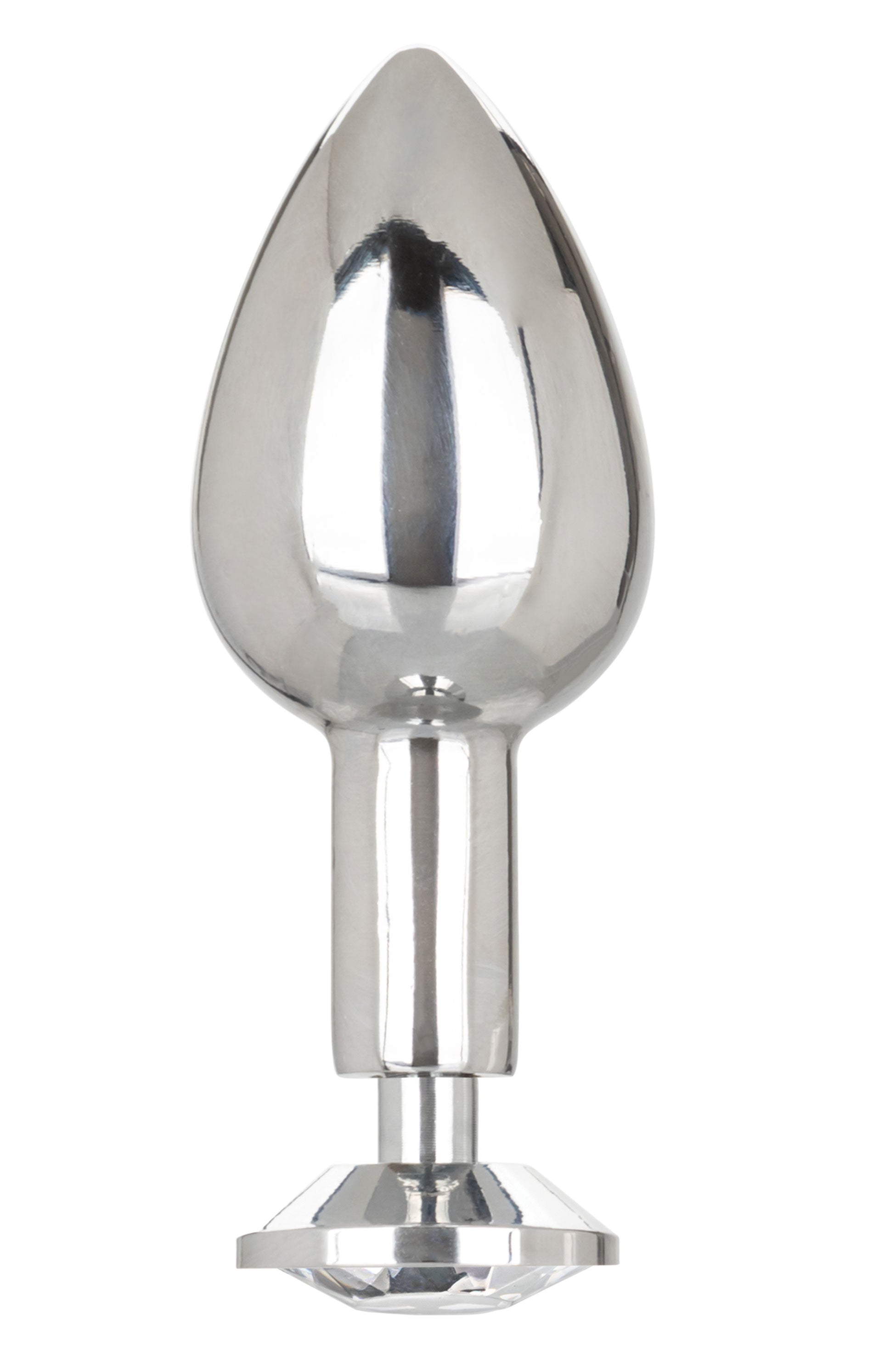 Star Fucker Mini Plug Black Silicone Dual Enhancer with Metal Probe and Sparkling Gem Base > Anal Range > Prostate Plugs - Tophatter Daily Deals