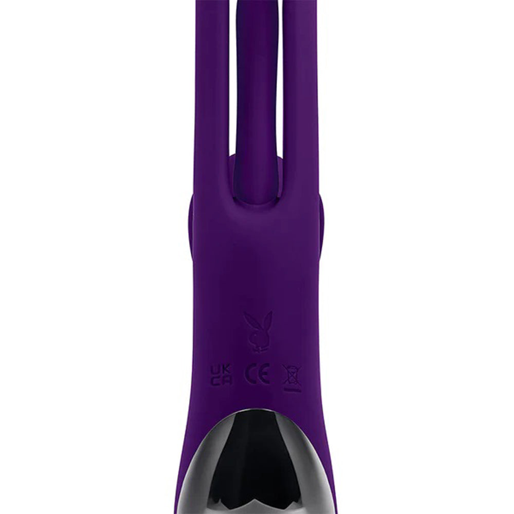 Playboy Pleasure THE THRILL Rabbit Vibrator with 7 Speeds > Vibrators > Ladies > Rabbit - Tophatter Daily Deals