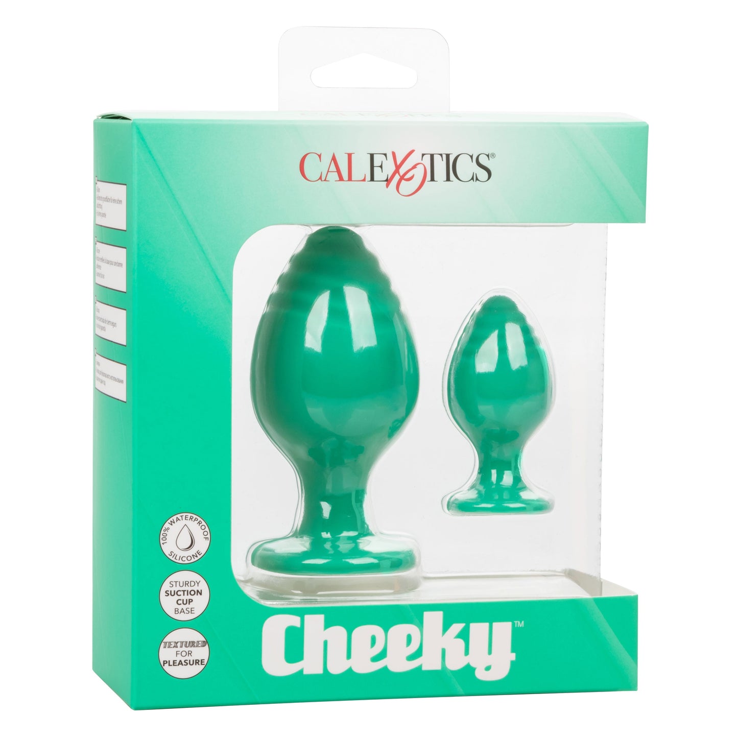 Cheeky Butt Plug Duo (Green) – Playful Butt Plug Set > Anal Range > Butt Plug Kits - Tophatter Daily Deals