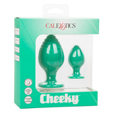 Cheeky Butt Plug Duo (Green) – Playful Butt Plug Set > Anal Range > Butt Plug Kits - Tophatter Daily Deals