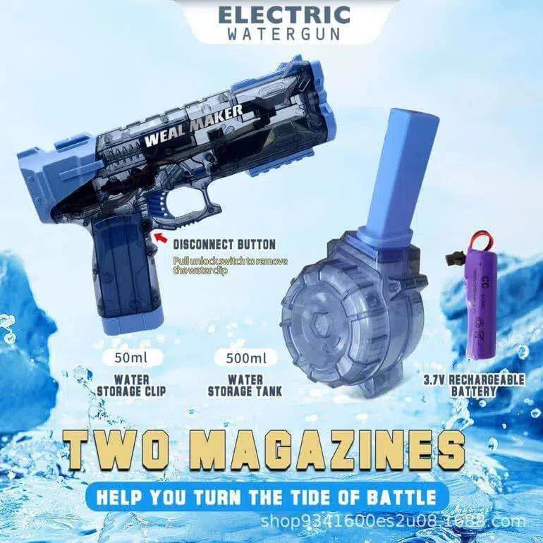 High Pressure 7.4v Electric Burst Weal Maker Water Gun - Tophatter Daily Deals