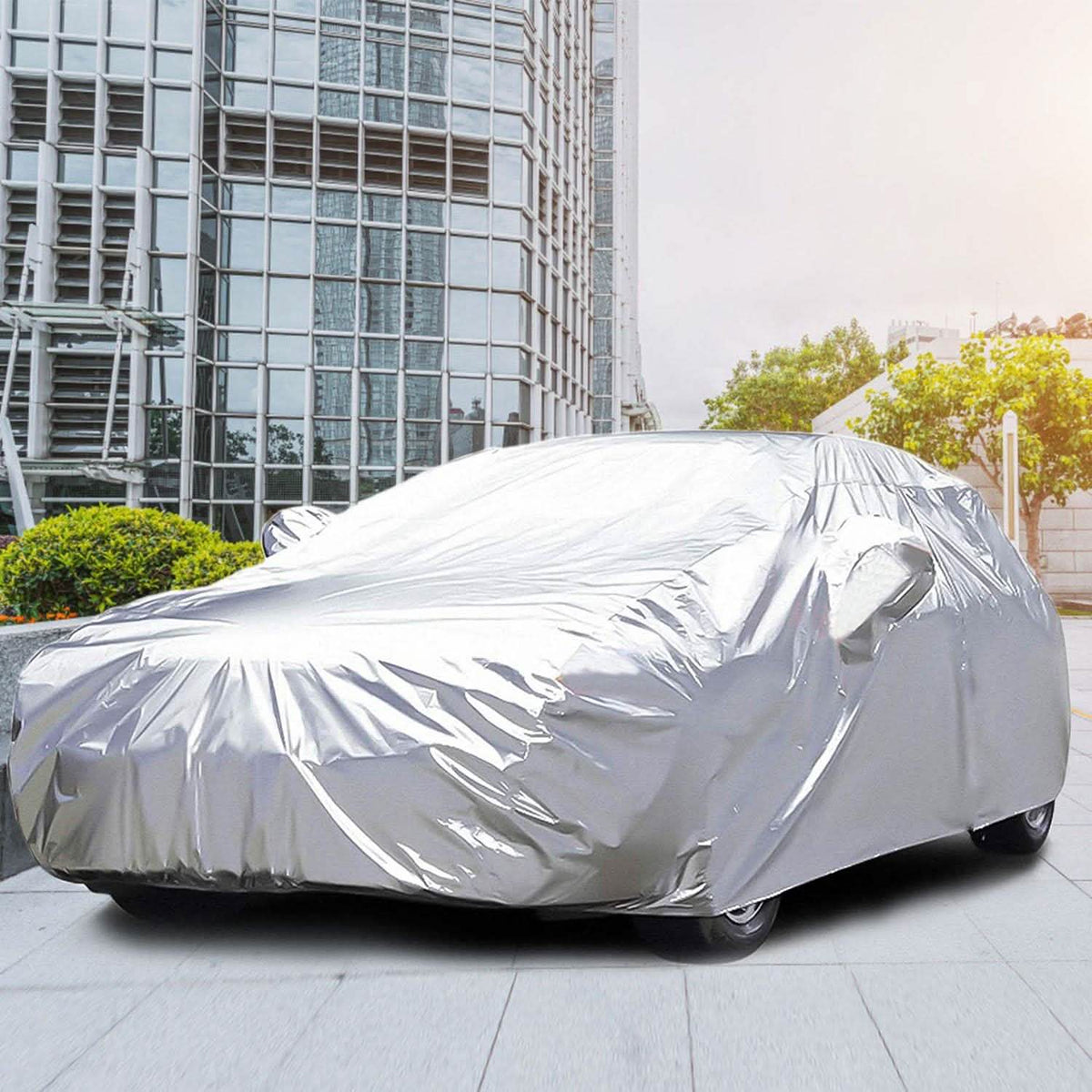 Weather UV Outdoor Full Cover For Sedans Up To 185" Automotive - Tophatter Daily Deals