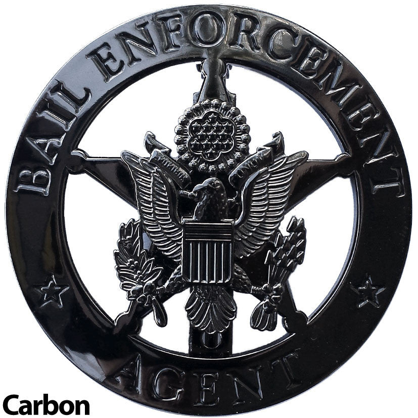 Marshal Bail Enforcement Agent Badge Set - Tophatter's Weapons'N'Deals Professional Quality Stock Badges - Tophatter Daily Deals