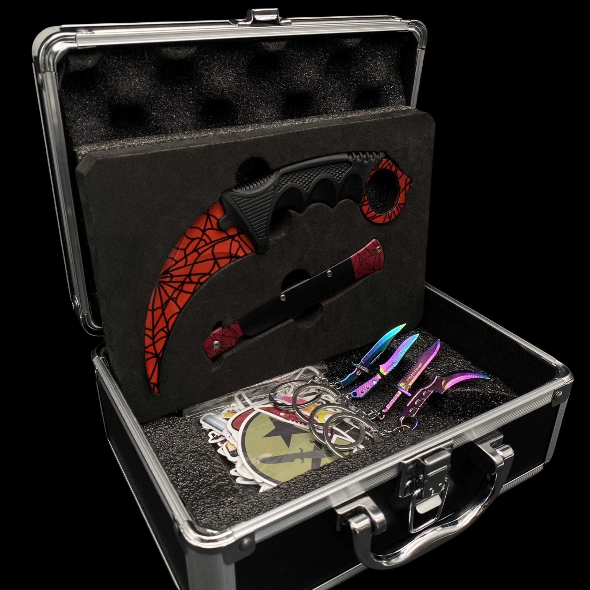 CSGO Mystery Box IRL Rare Skin Knife High End Aluminum Alloy Gift Box - Tophatter Daily Deals