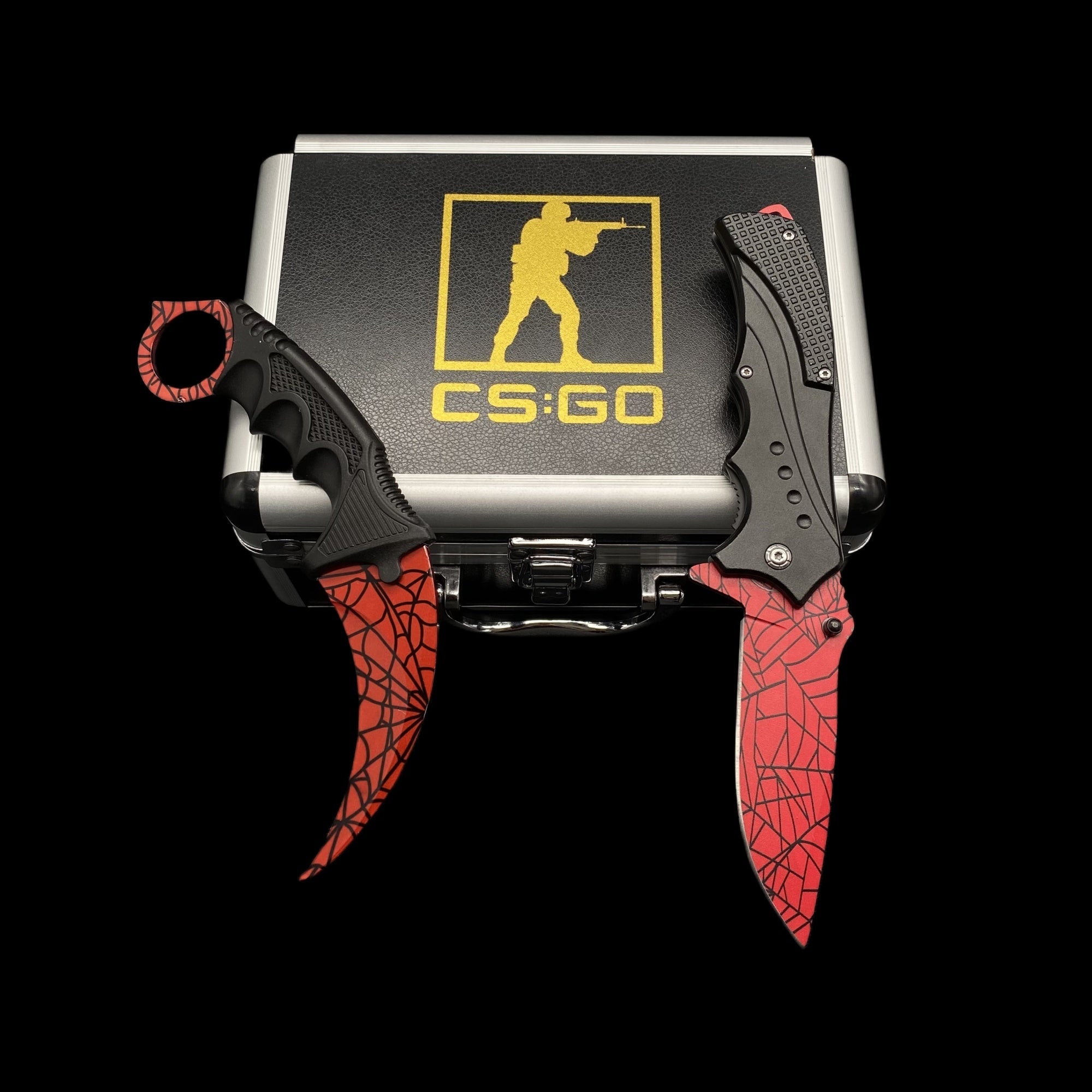 CSGO Mystery Box IRL Rare Skin Knife High End Aluminum Alloy Gift Box - Tophatter Daily Deals