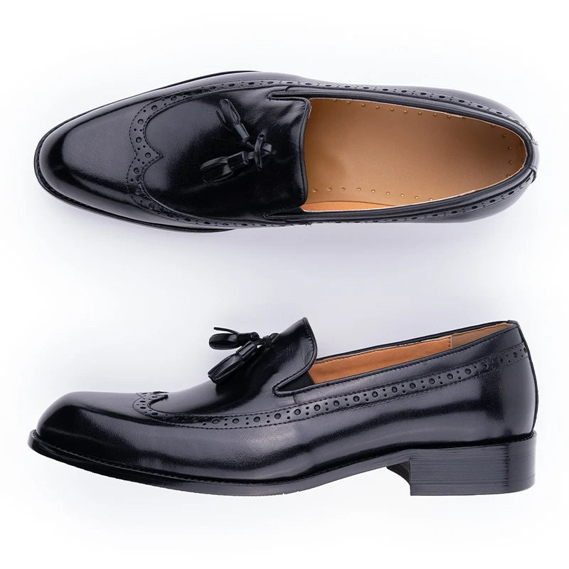 Formal Wedding Party Business Men Loafers Shoes Men Dresses Shoes - Tophatter Daily Deals