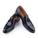 Formal Wedding Party Business Men Loafers Shoes Black Men Dresses Shoes - Tophatter Daily Deals
