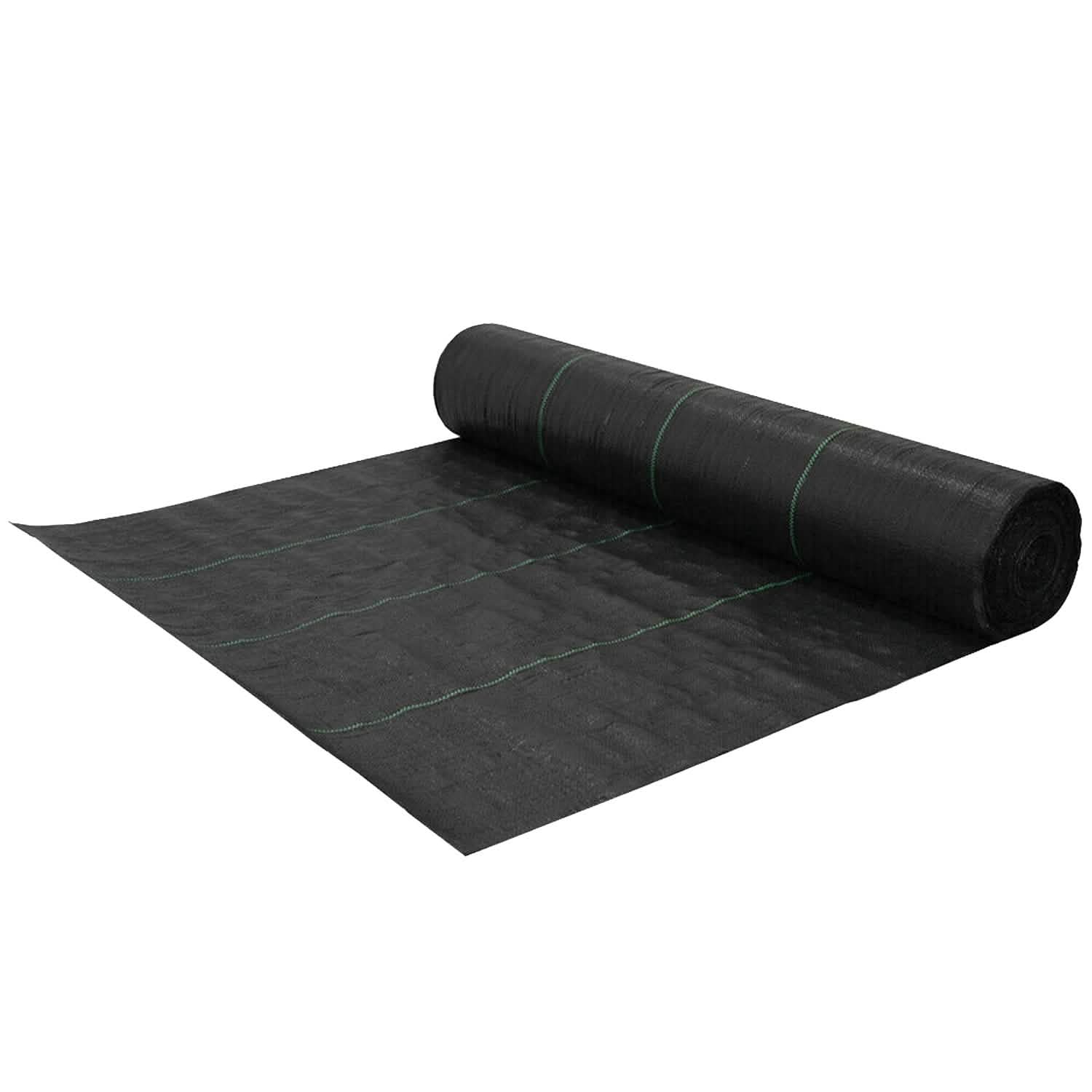 Weed Barrier Landscape Gardening Mat Fabric Woven 150 ft Garden & Patio - Tophatter Daily Deals