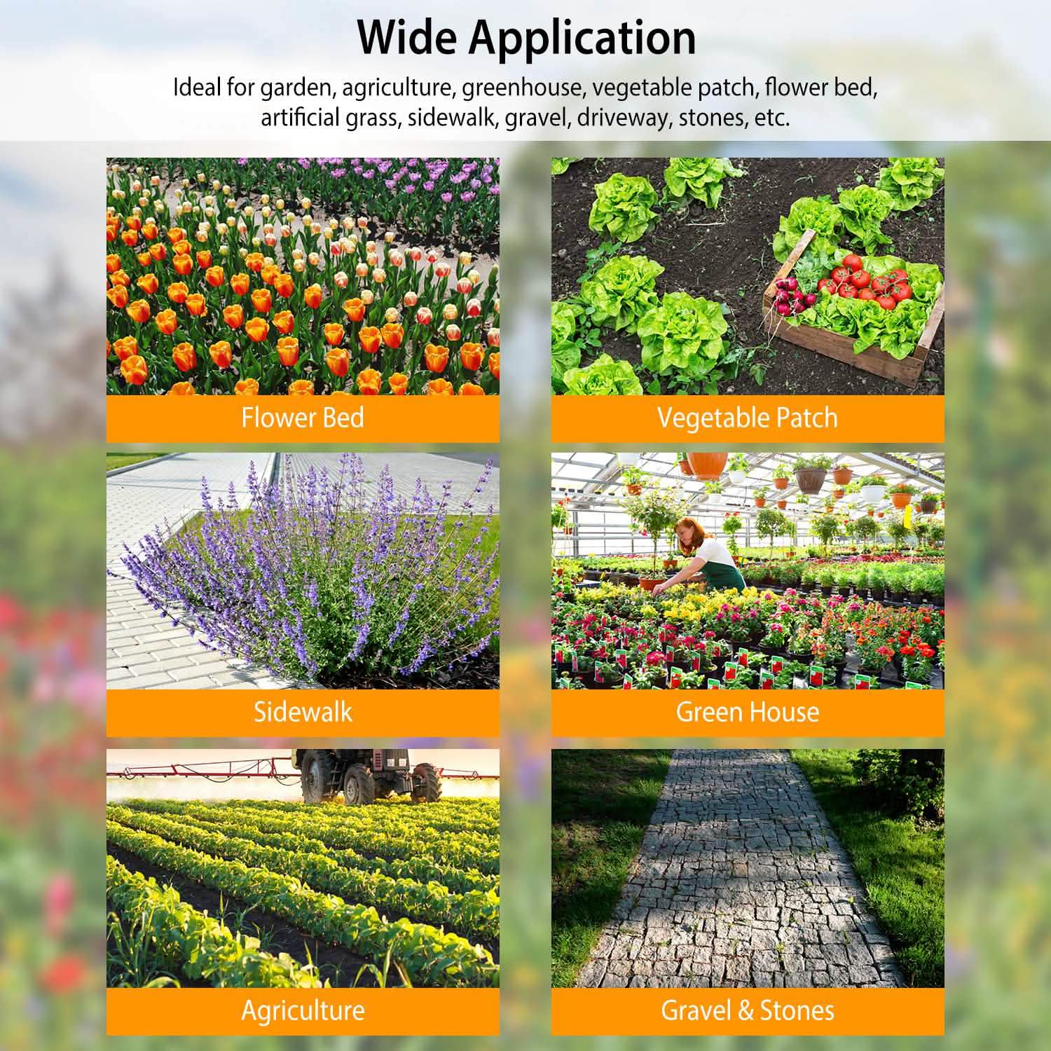 Weed Barrier Landscape Gardening Mat Fabric Woven Garden & Patio - Tophatter Daily Deals