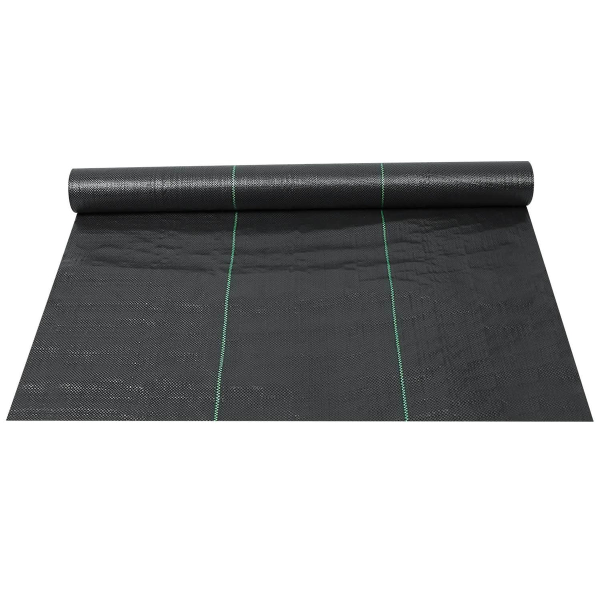 Weed Barrier Landscape Gardening Mat Fabric Woven Garden & Patio - Tophatter Daily Deals