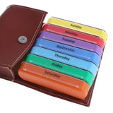 Weekly Pill Organizer Dispenser Box Health & Wellness - Tophatter Daily Deals