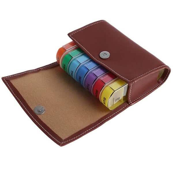 Weekly Pill Organizer Dispenser Box Health & Wellness - Tophatter Daily Deals