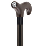 Custom-Engraved Wooden Cane: Choose Color & Personalize - Tophatter Daily Deals