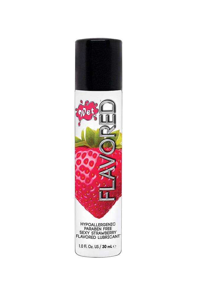Wet - Flavored Lubricant - Strawberry - 1oz Liquid - Tophatter Daily Deals