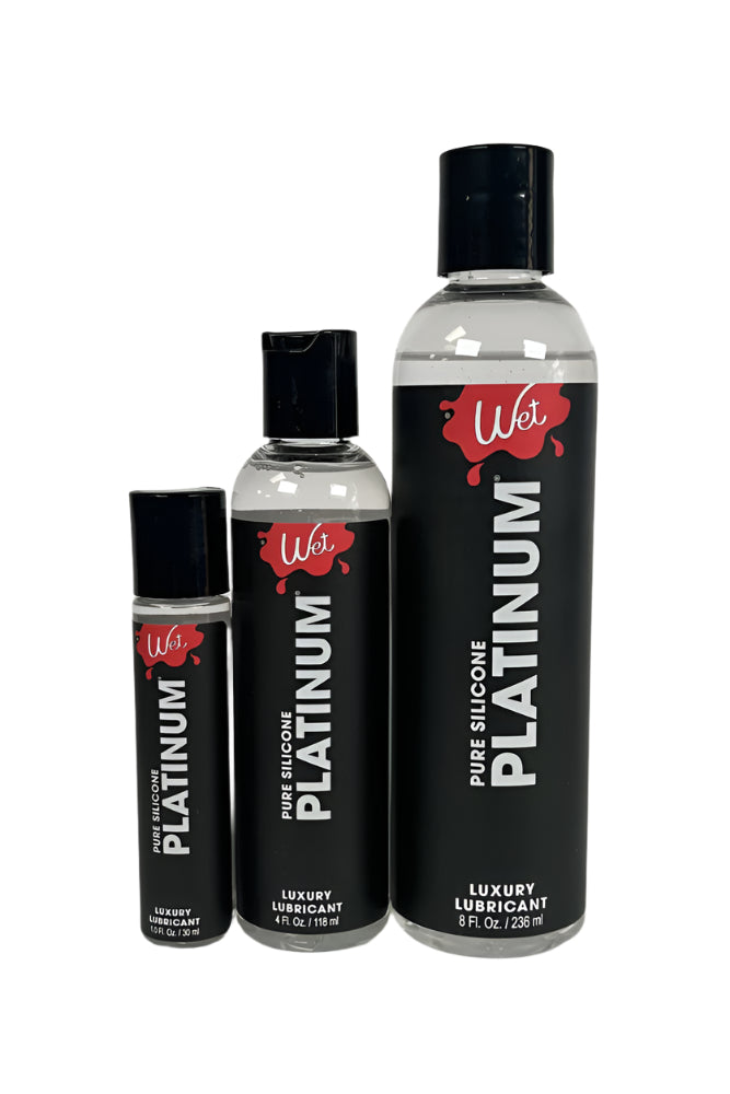 Wet - Platinum Silicone Lubricant Liquid - Tophatter Daily Deals