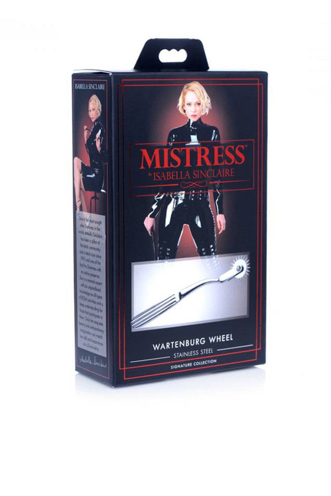 XR Brands - Mistress by Isabella Sinclaire - Wartenburg Wheel - Silver BDSM - Tophatter Daily Deals
