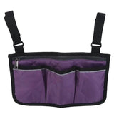 Wheelchair Armrest Organizer Bag Purple Storage & Organization - Tophatter Daily Deals