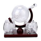 Whiskey Decanter Globe Set Wine & Dining - Tophatter Daily Deals