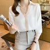White Blouse Perfect For Office Wear Blouses - Tophatter Daily Deals