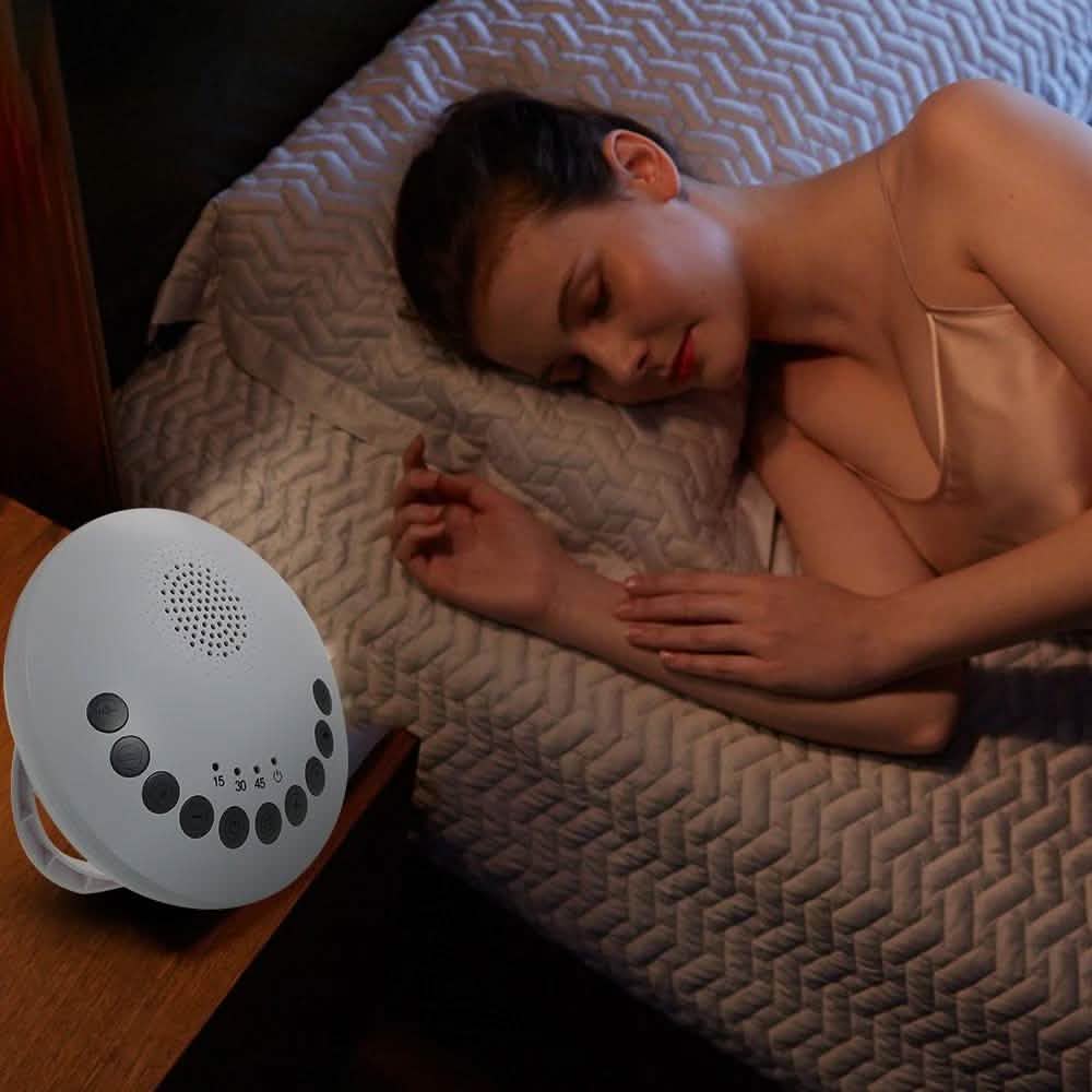 White Noise Sound Machine Soothing Sound Therapy Machine Health & Wellness - Tophatter Daily Deals