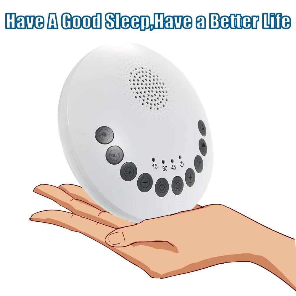 White Noise Sound Machine Soothing Sound Therapy Machine Health & Wellness - Tophatter Daily Deals