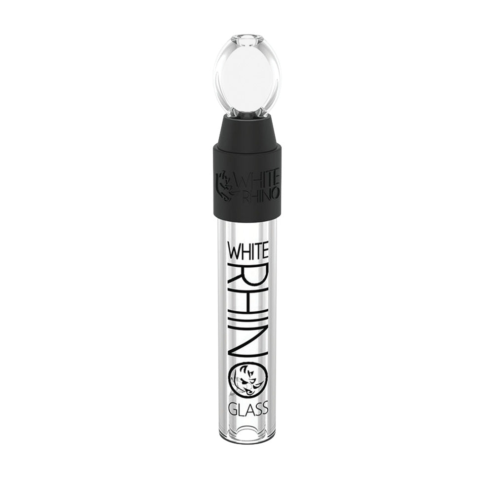 White Rhino Adjustable Glass Blunt Hand Pipes - Tophatter Daily Deals