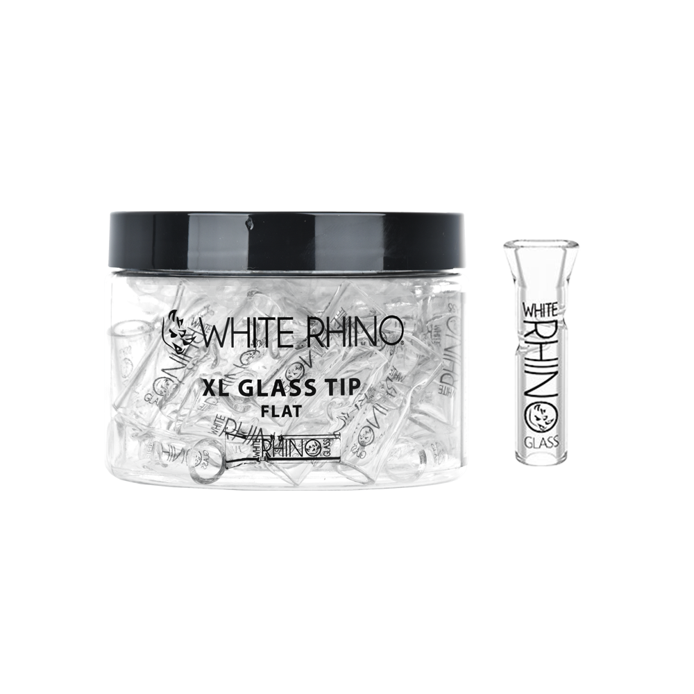 White Rhino Rolling Tips Flat Tip Extra Large Rolling Tips - Tophatter Daily Deals