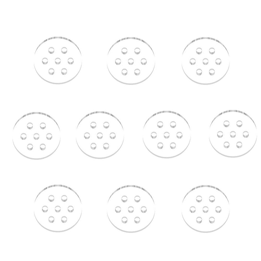 White Rhino Honeycomb Screens Glass 10-Piece Set Bowl Screens - Tophatter Daily Deals