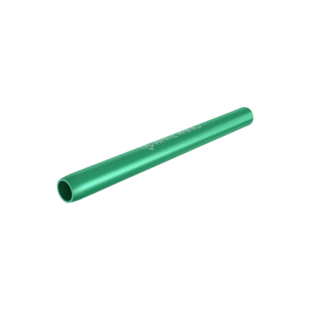 White Rhino Metal One Hitter Green Metal One-Hitters, Tasters, & Bats - Tophatter Daily Deals