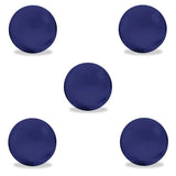 White Rhino Terp Pearls Transparent Blue Glass 5-Piece Set Terp Pearls - Tophatter Daily Deals