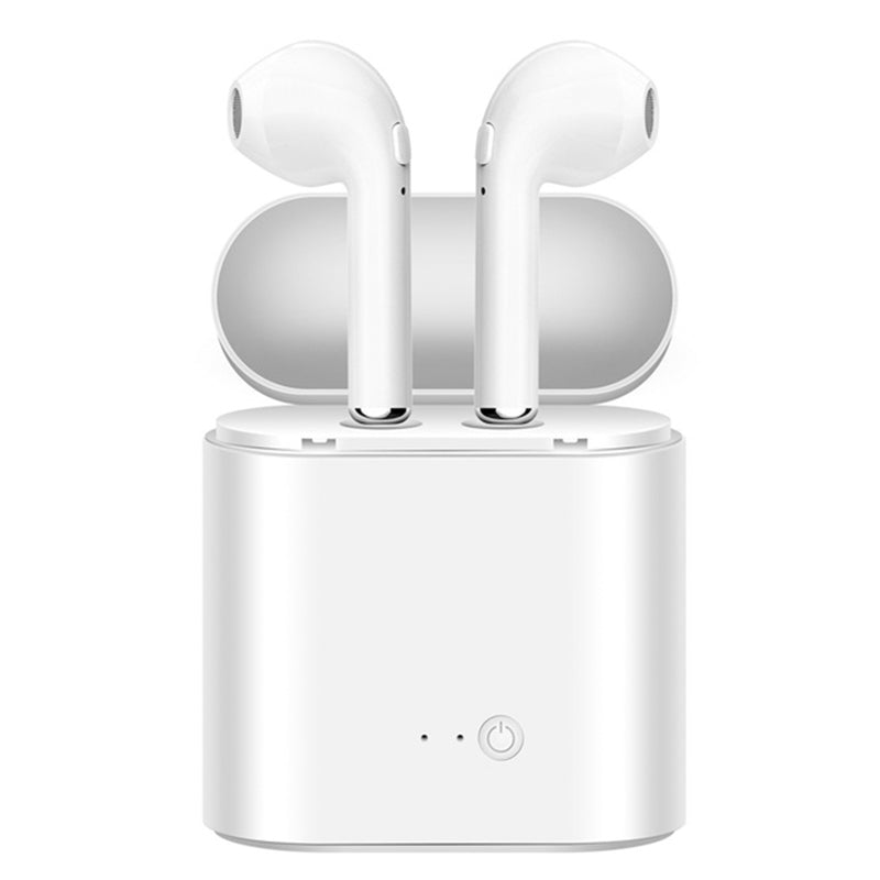 Wireless Earbuds and Charging Case Set White In-Ear Headphones - Tophatter Daily Deals