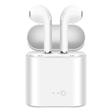 Wireless Earbuds and Charging Case Set White In-Ear Headphones - Tophatter Daily Deals