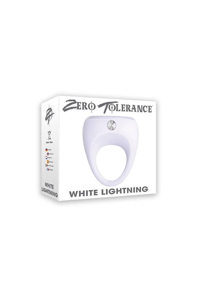 Zero Tolerance - White Lightning Cock Ring - White Sex Toy - Tophatter Daily Deals