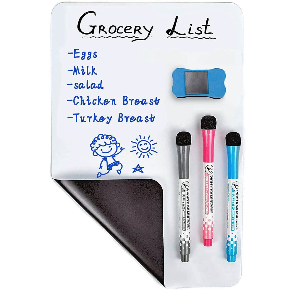 Whiteboard Magnetic Dry Erase Board Self Adhesive School, Office & Art Supplies - Tophatter Daily Deals